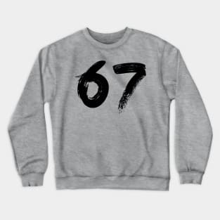 Number 67 Crewneck Sweatshirt